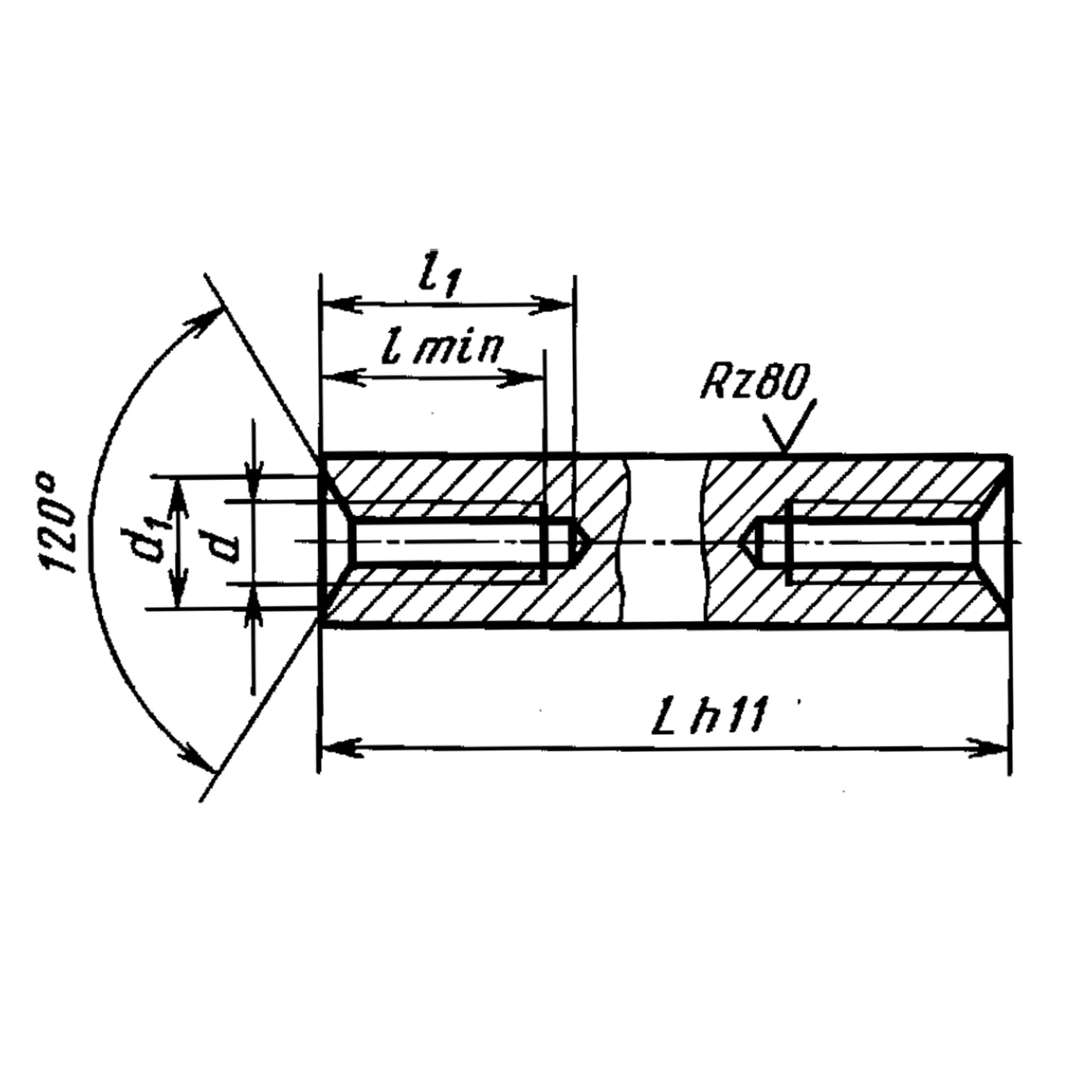 Стойка установочная крепежная шестигранная с резьбовыми отверстиями ГОСТ 20865-81